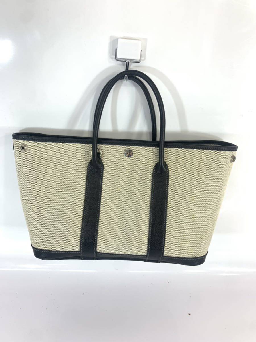 HERMES - 極 美品 袋 箱付き HERMES エルメス ガーデンパーティPM