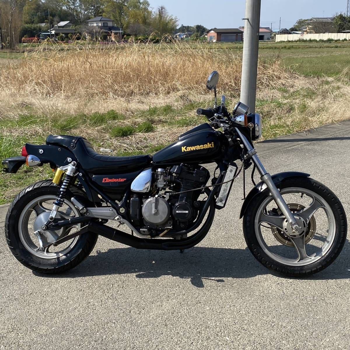 ご予約品です カワサキ エリミネーター400 始動 書類付 現状 希少検)CB DT FW FZR
