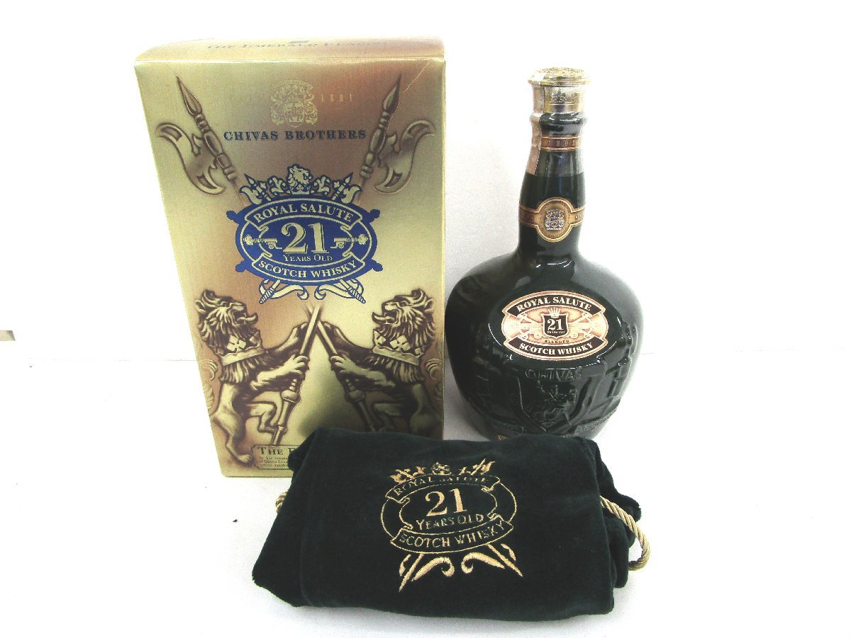ロイヤルサルート 21年 ROYAL SALUTE CHIVAS 古酒 シーバス BROTHERS 