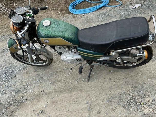 スズキ GN125 カスタム車 スーパートラップマフラー (51cc-125cc
