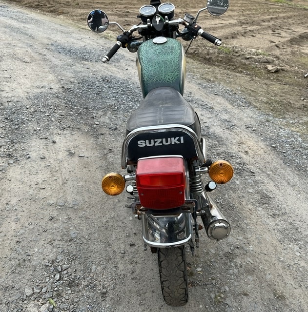 スズキ GN125 カスタム車 スーパートラップマフラー (51cc-125cc