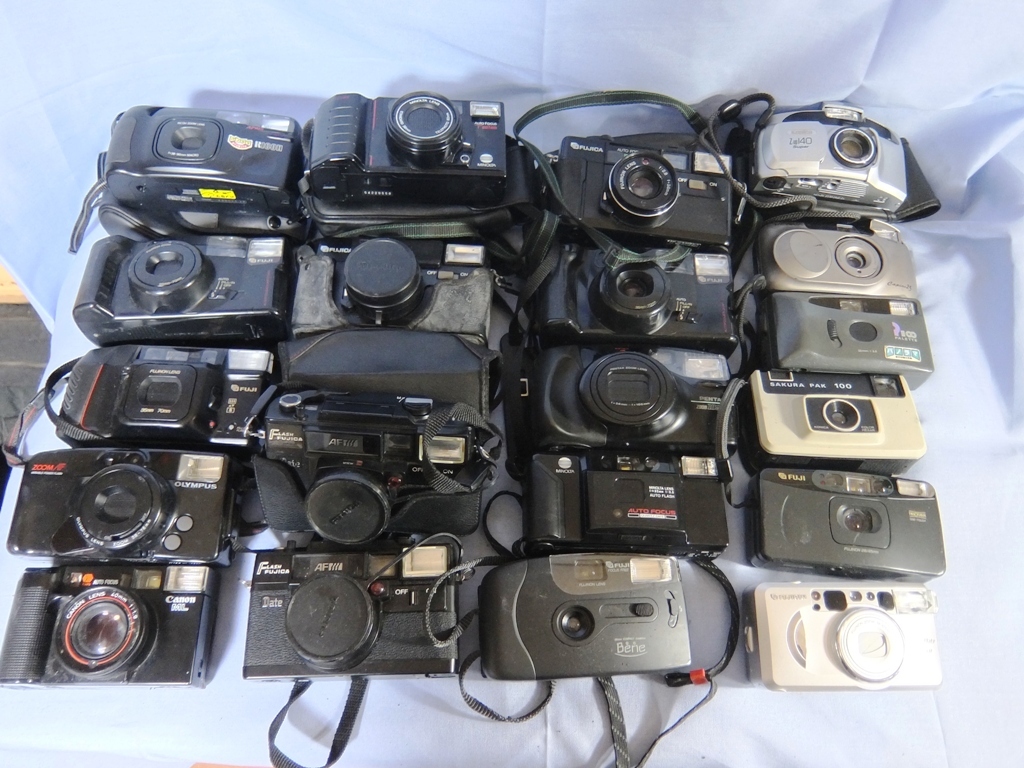 ジャンクのフィルムカメラ まとめて その4 ジャンク フィルムカメラ