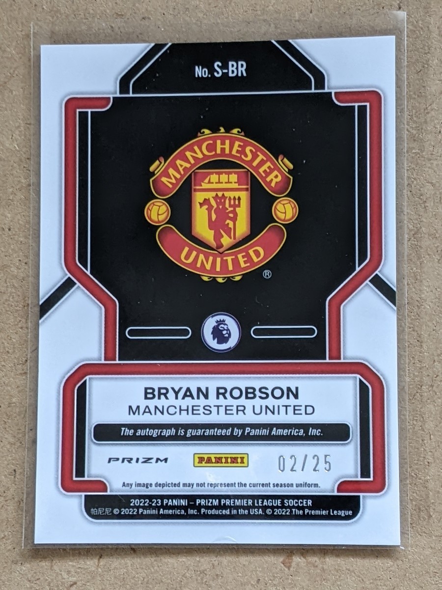ブライアンロブソン② ブライアン ロブソン 2022-23 PANINI PRIZM PREMIER LEAGUE プリズム