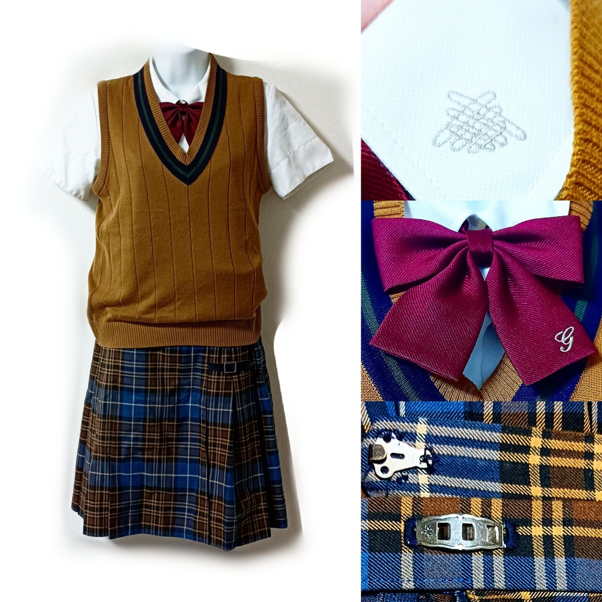 岡山県 岡山学芸館高校 夏服 制服/学生服/Predichant/学芸館/(学生服