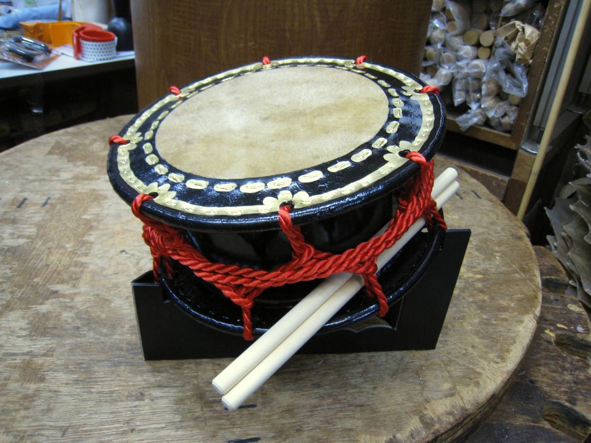 明鏡楽器 ミニ締太鼓 23cm 【公式通販】