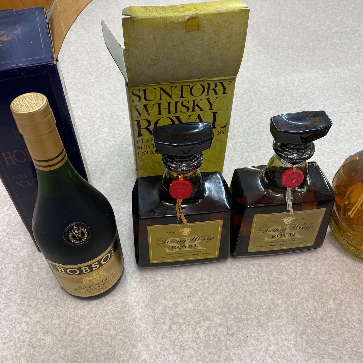 ◎未開栓 ROYAL ナポレオン CAMUS ウイスキー ブランデーまとめて