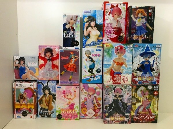 フィギュア セット ② 検索： Re:ゼロ 物語 ひぐらしのなく頃に 宇崎ちゃんは遊びたい レム ラム エキドナ 竜宮レナ 斧乃木余接 菅66