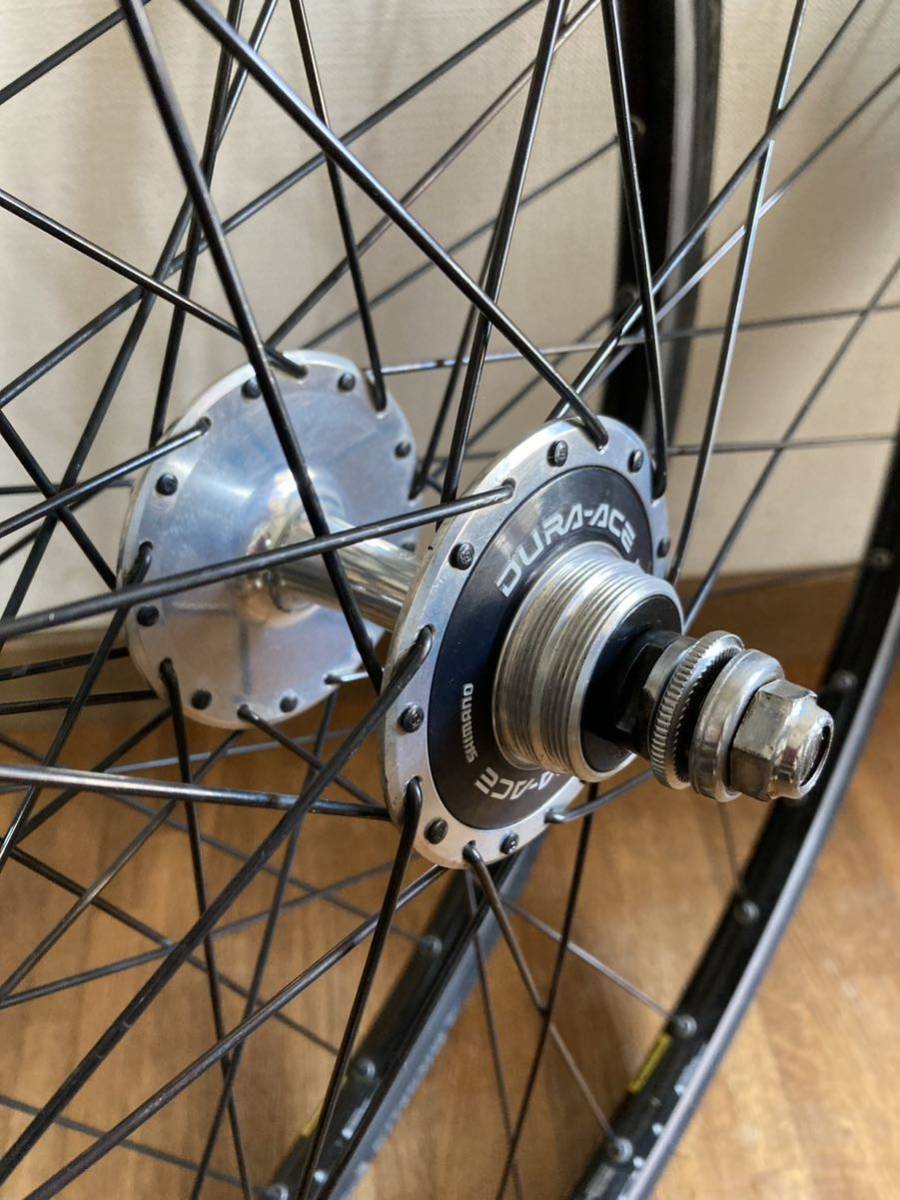 専用！ピスト 前後 ホイールセットnjsデュラエースハブ　タイヤはつきません 専用！ピスト 前後 ホイールセットnjsデュラエースハブ タイヤはつきません