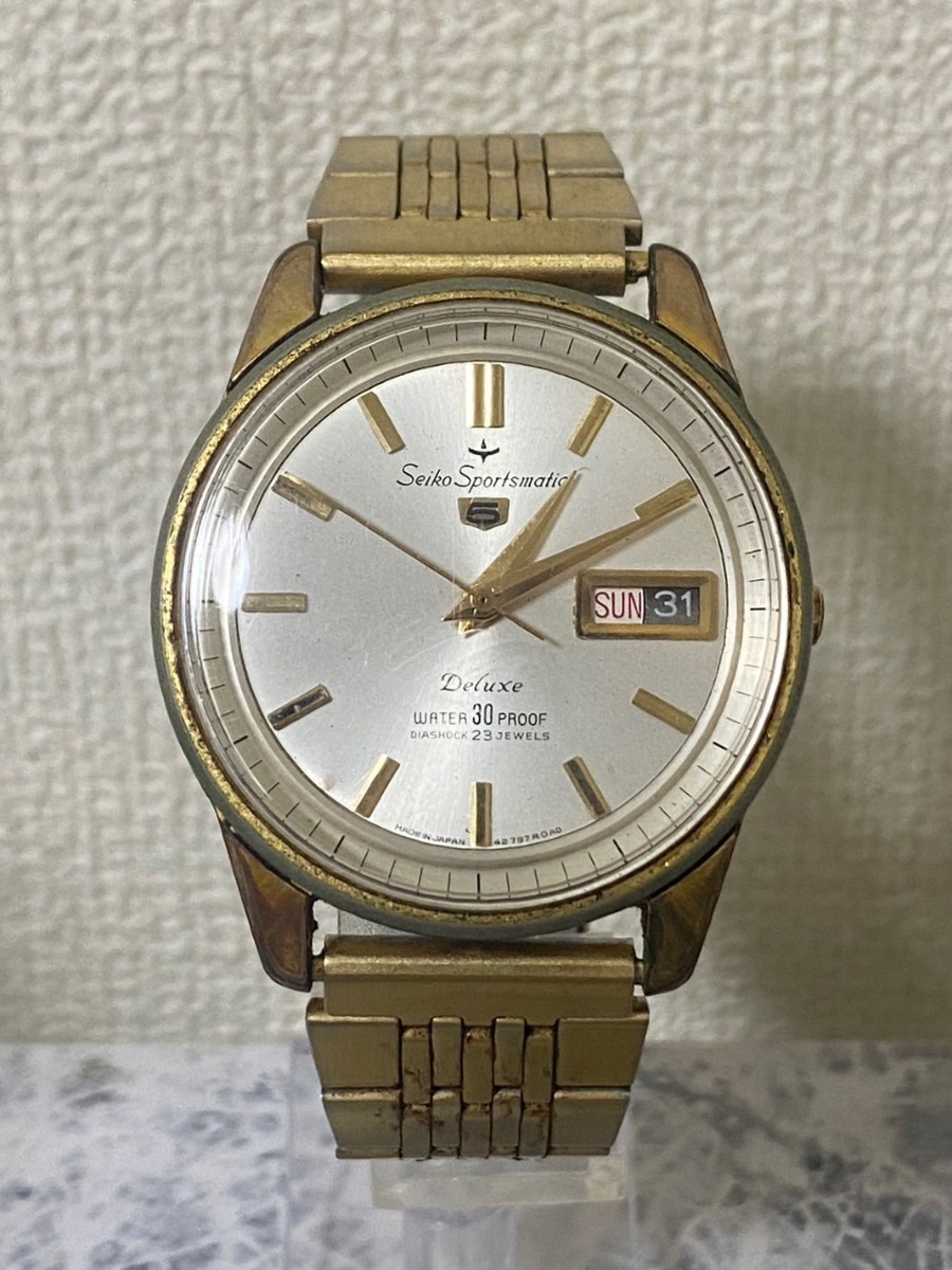 現状ジャンク SEIKO セイコー 時計 Sportsmatic スポーツマチック 