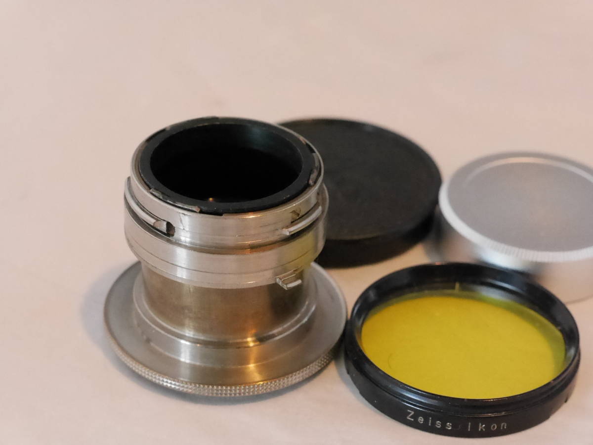 【動作確認済】 ZEISS Carl-6 G19-07-0611-16p ☆Carl Zeiss Jena 5cm f2.8 テッサー ニッケル 沈胴 1515289番 旧