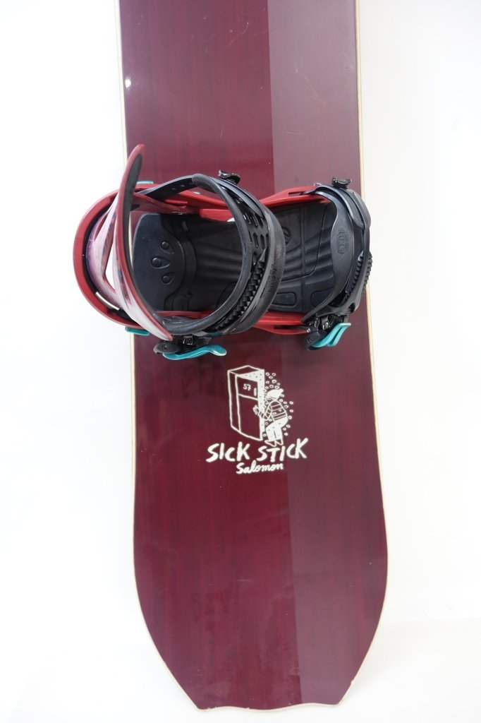 中古 17/18 SALOMON SICKSTICK 157cm FLUX DS ビンディング付き 