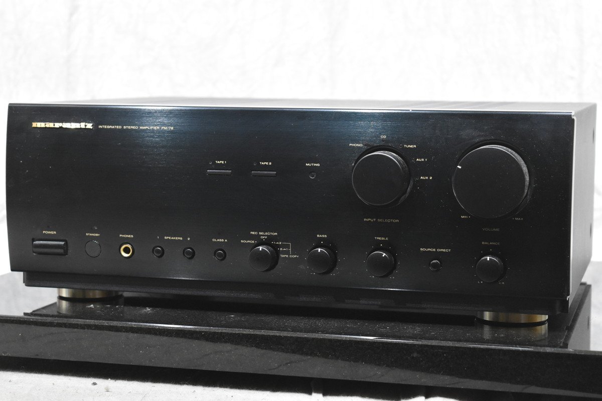 マランツ プリメインアンプ Marantz PM-78 ジャンク 通電OK 公式通販