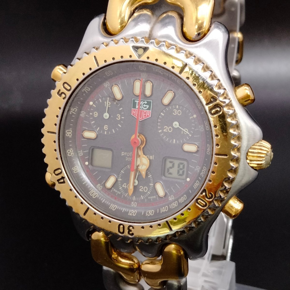 TAG タグホイヤー クロノグラフ プロフェッショナル CG1120-0 Heuer