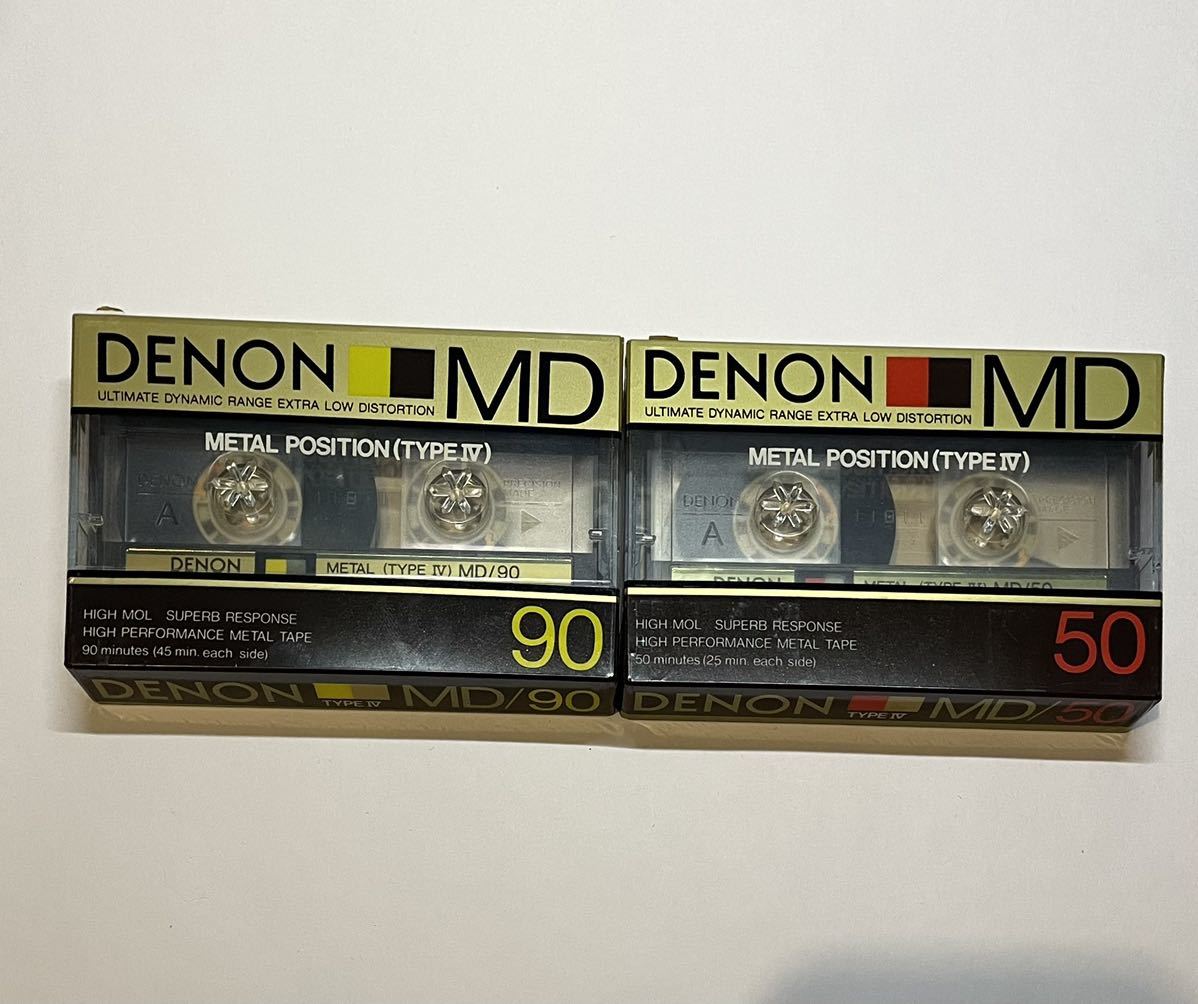 カセットテープ 未使用メタルポジション 赤字超特価，品質保証】 未開封 未使用 美品 DENON カセットテープ