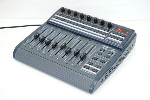 BEHRINGER/べリンガー MIDI フェダーコントローラー△BCF2000 中古