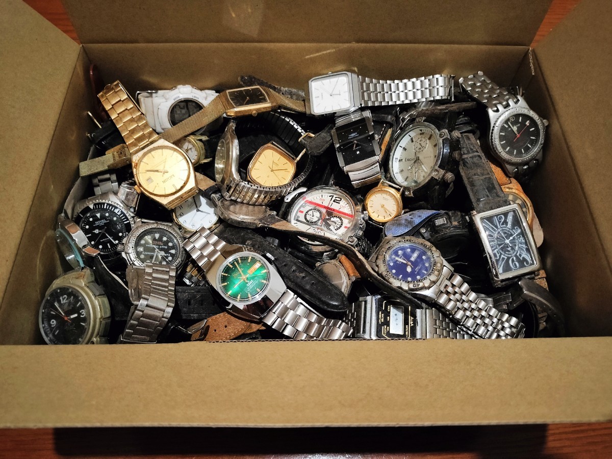 SEIKO CASIO セイコー カシオ 腕時計　様々　約4kg ジャンク品 まとめ売り　クォーツ