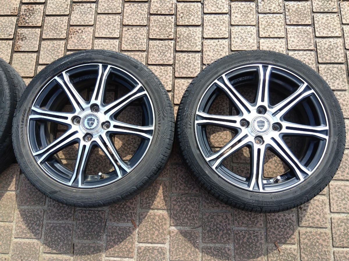 WORK SCHWERT ワーク シュバート 15インチ 5J +45 エブリィ ワゴンR 