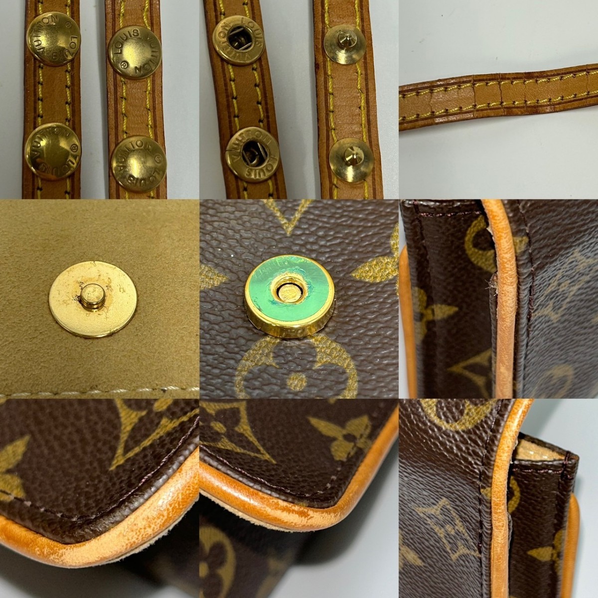 1円スタート LOUIS VUITTON / GA0090 ルイヴィトン ポシェット・ツイン 