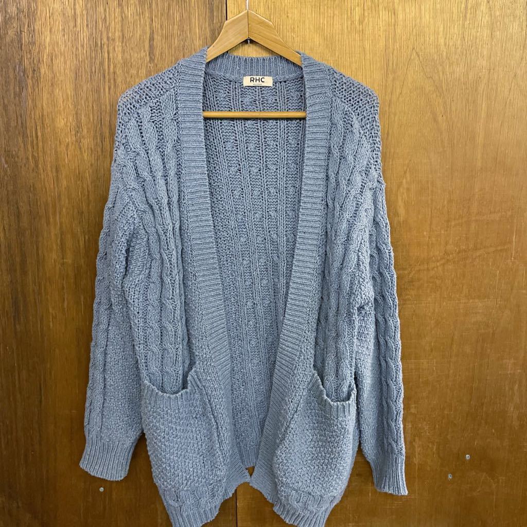 ロンハーマン Ron Herman コットン ボレロカーディガン S