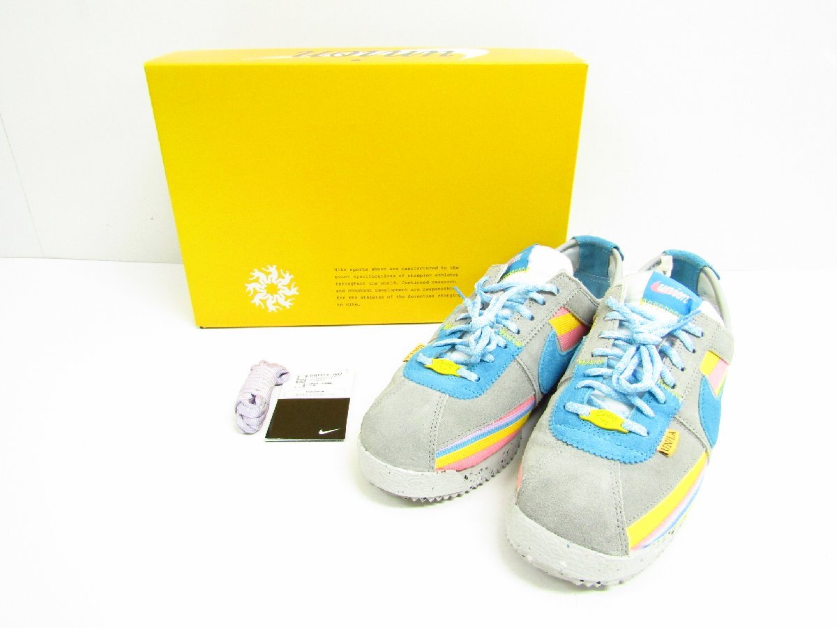 UNION×NIKE CORTEZ LIGHT SMOKE/DR1413-002 SIZE:26.5cm ナイキ 