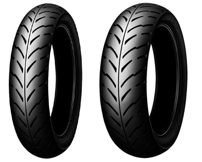 ☆室内保管 ダンロップ D102 90/80-17 46S & 130/70-17 62S GSX