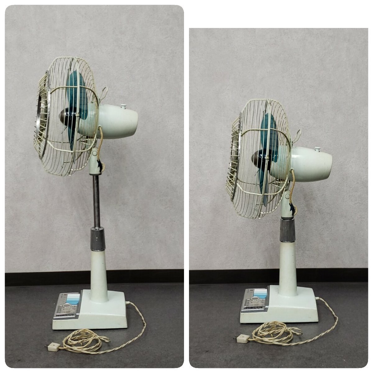 昭和レトロ National ナショナル 扇風機 洋間扇 3枚羽 F-30W1K 昭和