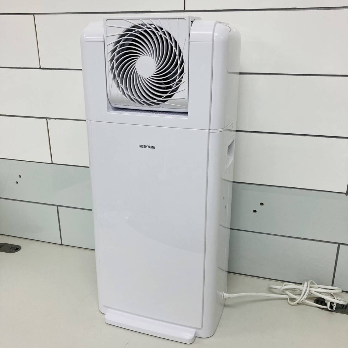 IRIS OHYAMA アイリスオーヤマ サーキュレーター衣類乾燥除湿機 IJDC-K80-W 動作品◇2021年製/041-050