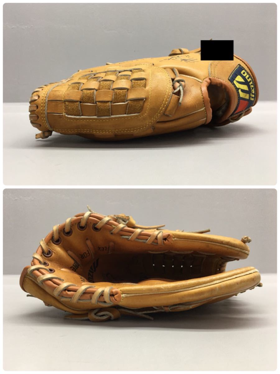 SU□ MIZUNO ミズノ 野球用グローブ 茶 ブラウン LITE FLEX