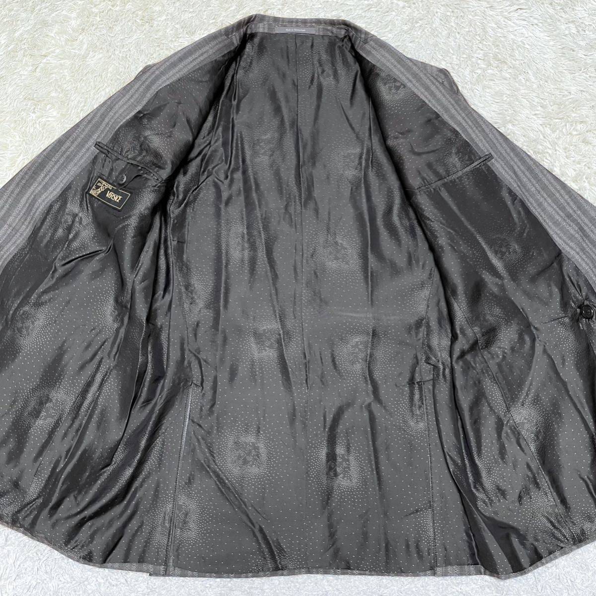 3L相当 ヴェルサーチ《至高の逸品》VERSACE 裏地メデューサロゴ総柄