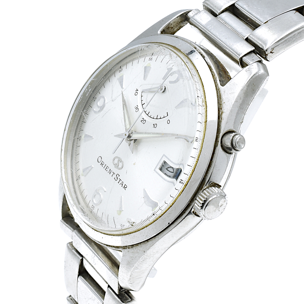 1円スタート】ORIENT STAR オリエントスター ER0M-C0 21石 裏スケ SS