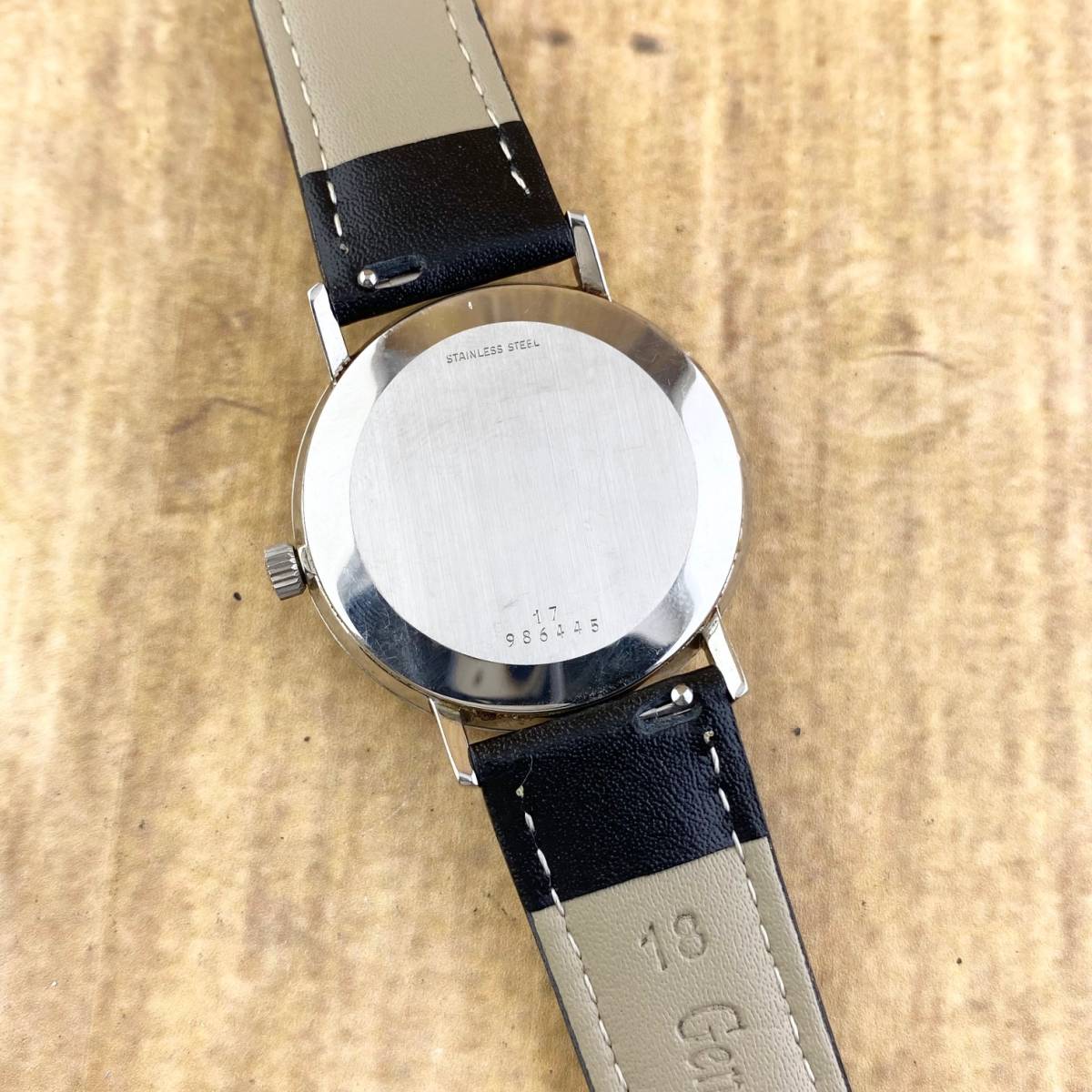 1円〜】LONGINES ロンジン メンズ 腕時計 手巻き シルバー文字盤