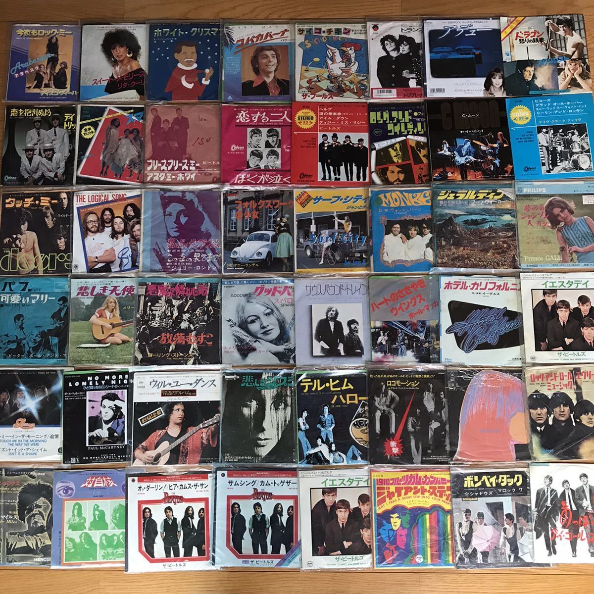 ▽まとめ出品▽ その⑦ epレコード 100枚 洋楽ロック ポップス