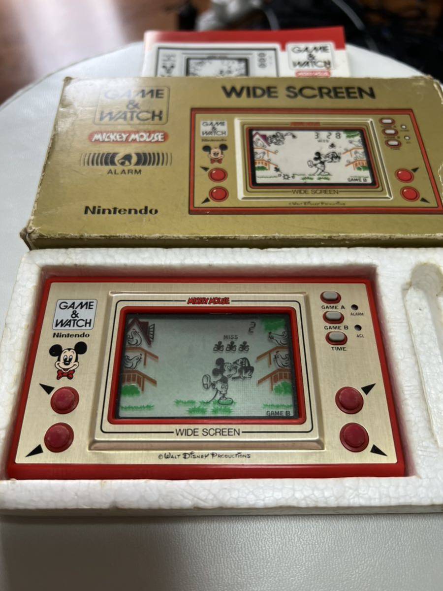 得価，新作登場 任天堂 GAME&WATCH ミッキーマウス 箱付き ゲーム