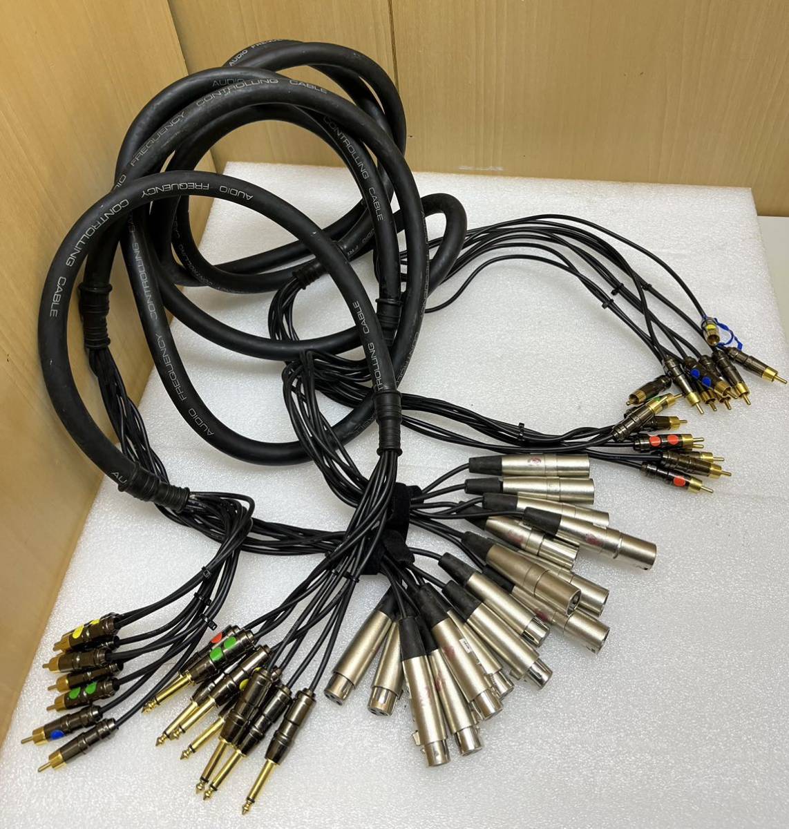 容音様 XL6358 オーディオ用ケーブル AUDIO FREQUENCY CONTROLLING CABLE ／他