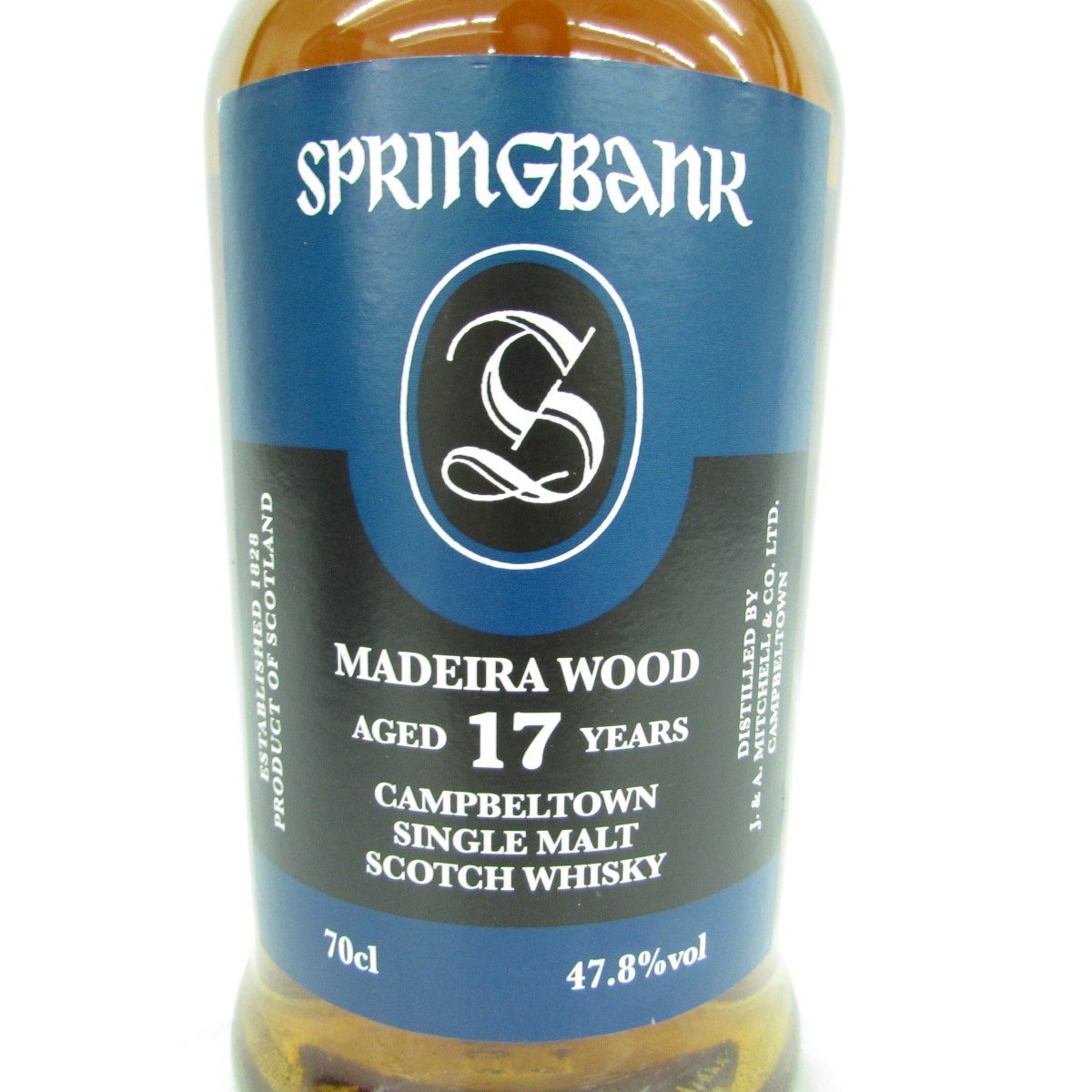 未開栓】SPRINGBANK スプリングバンク 17年 マデイラウッド キャンベル 