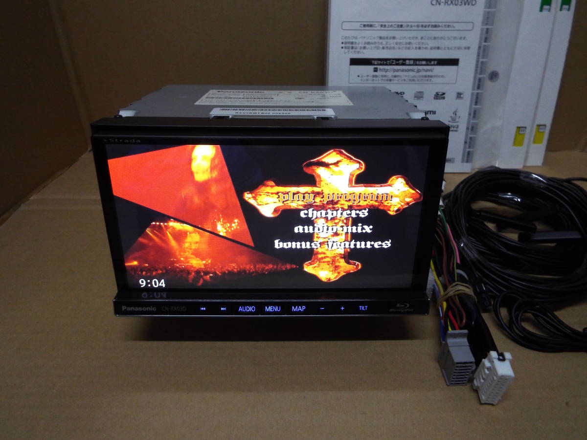 Panasonic CN-RA03D ストラーダ 2026年度地図更新済 Panasonic CN