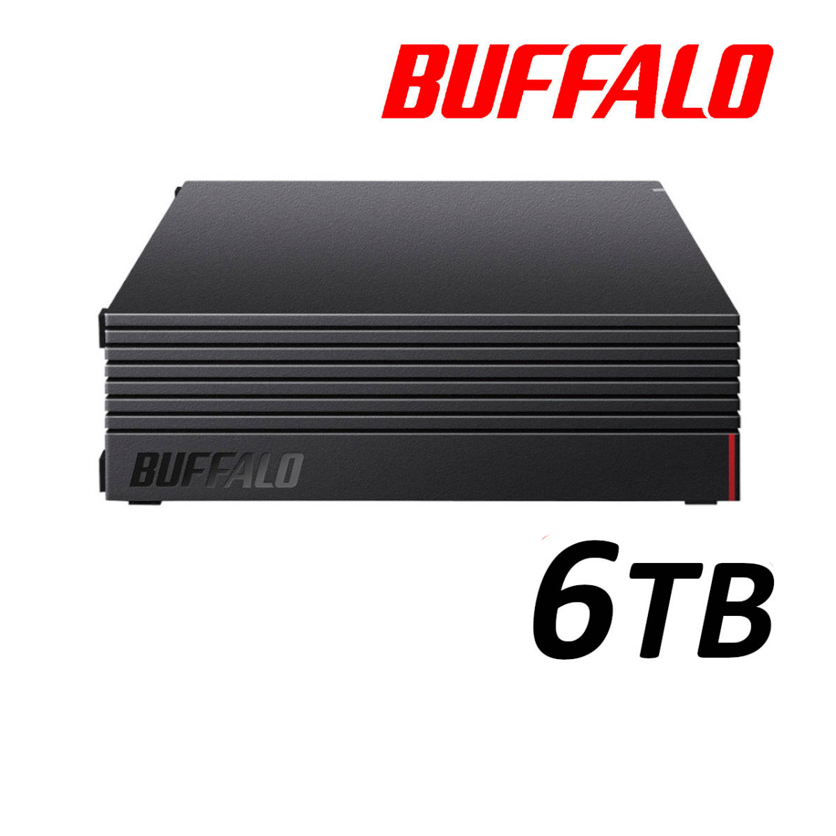 バッファロー 6TB 外付けハードディスク 外付けHDD | ハードウェア暗号 