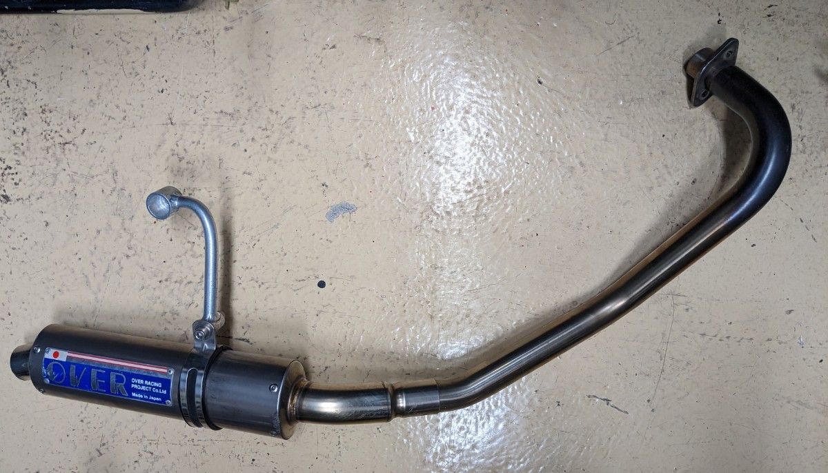 モンキー　Z50J オーバーマフラー　ステン　チタン　ゴリラ　OVER 中古