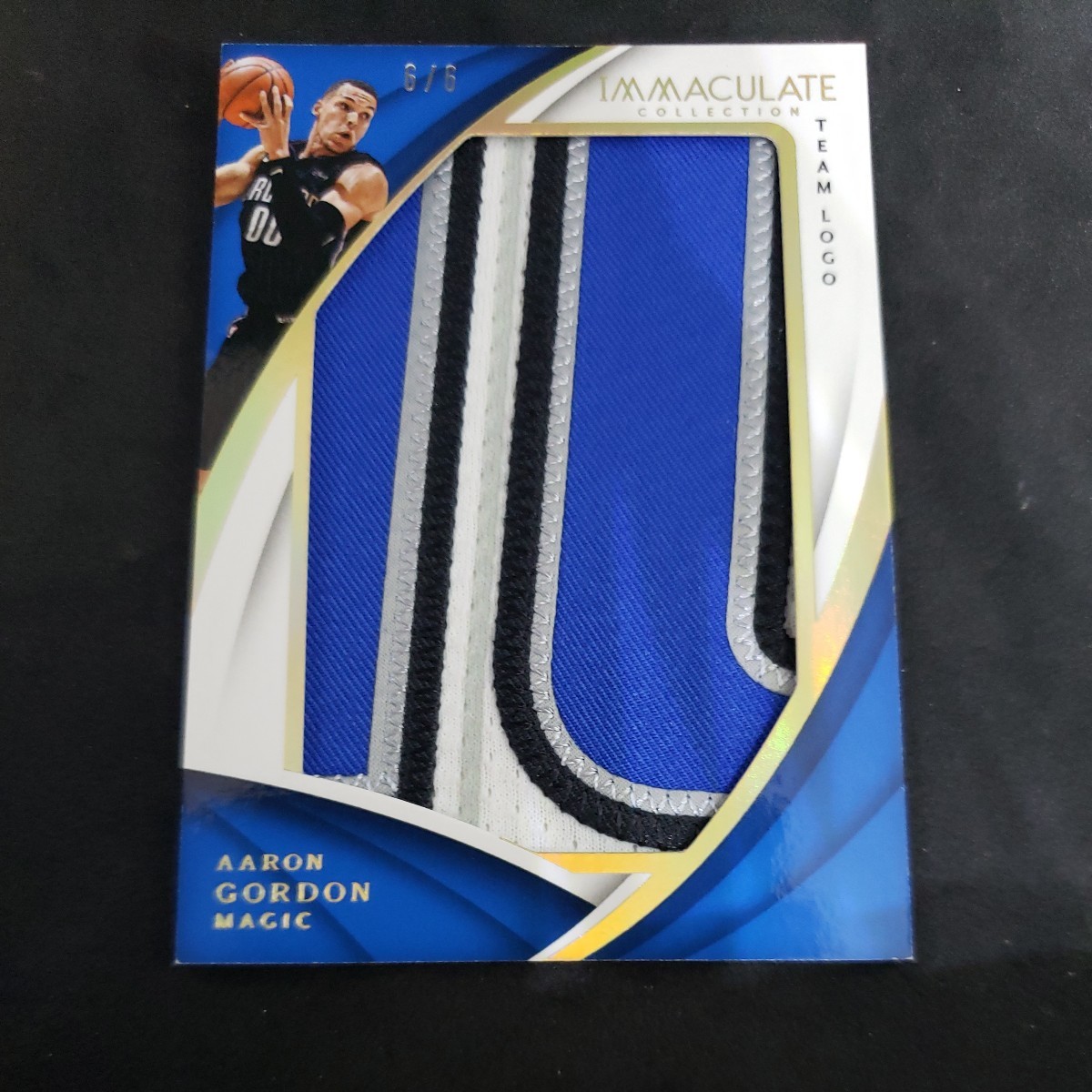 本物保証，2025 6シリ 2017-2018 PANINI IMMACULATE AARON GORDON MEMORABILIA アーロンゴードン チームロゴ(その他)｜売買されたオークション情報、yahooの商品情報をアーカイブ公開 - オークファン その他