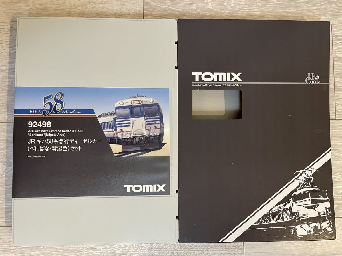 本物保証，大得価 TOMIX 92498 未走行 JR キハ58系急行ディーゼルカー べにばな 新潟色 3両セット(ディーゼルカー)｜売買されたオークション情報、yahooの商品情報をアーカイブ公開 - オークファン ディーゼルカー