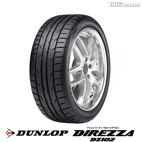ダンロップ 205&frasl;45R17 84W DUNLOP DIREZZA DZ102 サマータイヤ 4本