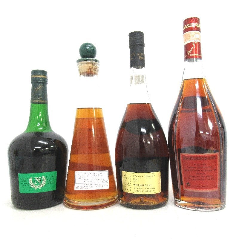 ブランデー コニャック 飲み比べ 4本セット 500/700ml | VACHAMBER.COM