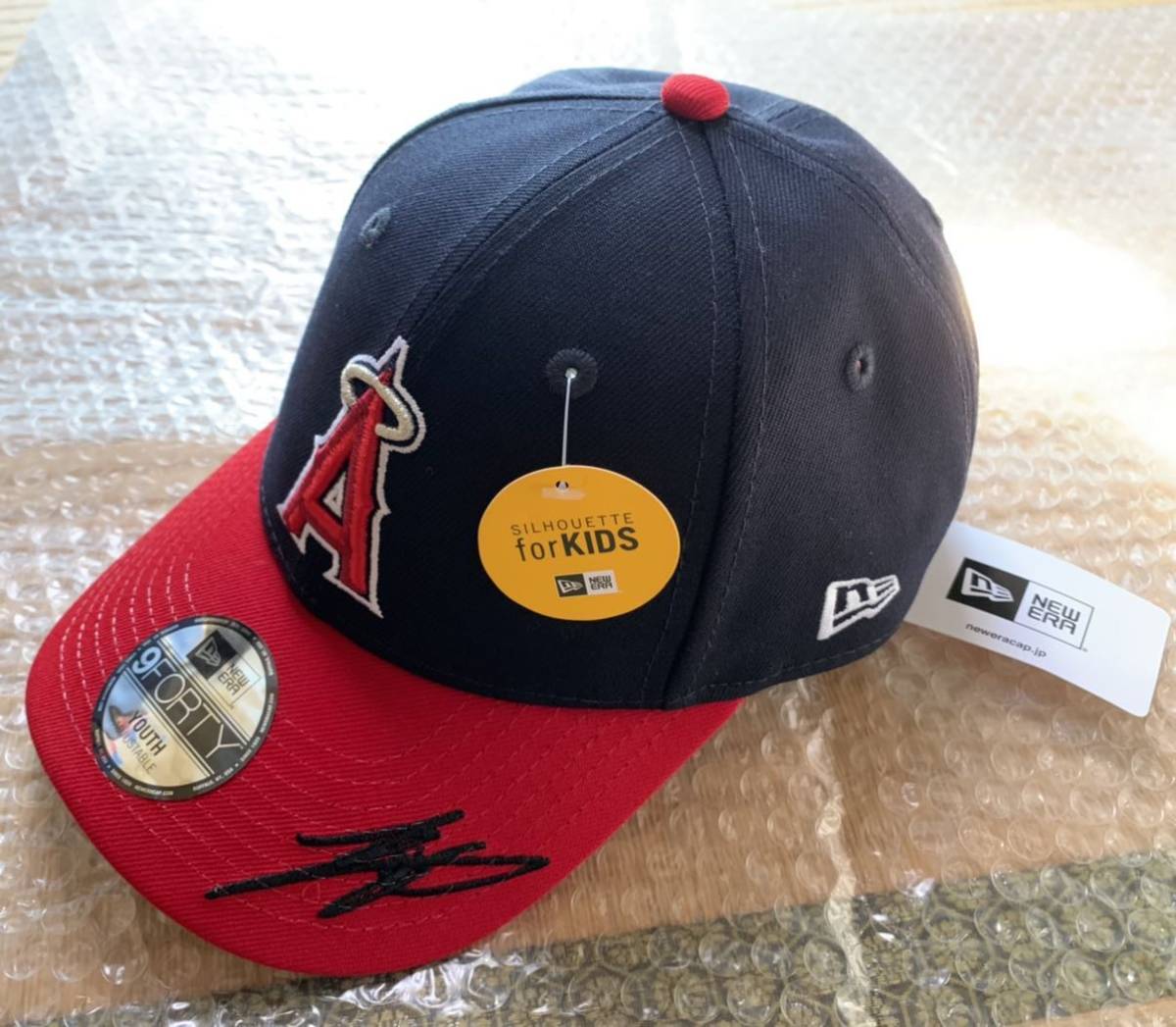 ニューエラ 大谷翔平サイン キャップ キャップ ドジャース ニューエラ