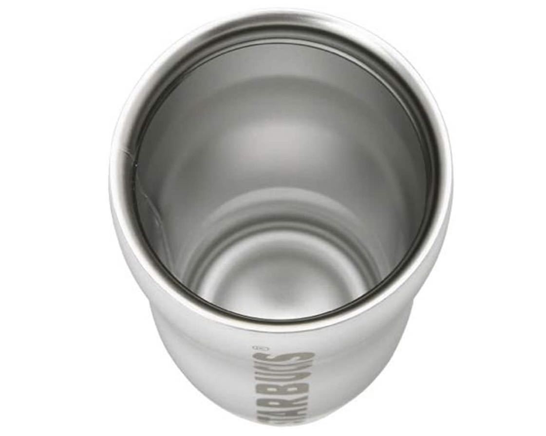 STARBUCKS　スターバックス　ガーヴドステンレスボトルマットホワイト355ml　ステンレス製携帯用ボトル　未開封　新品未使用