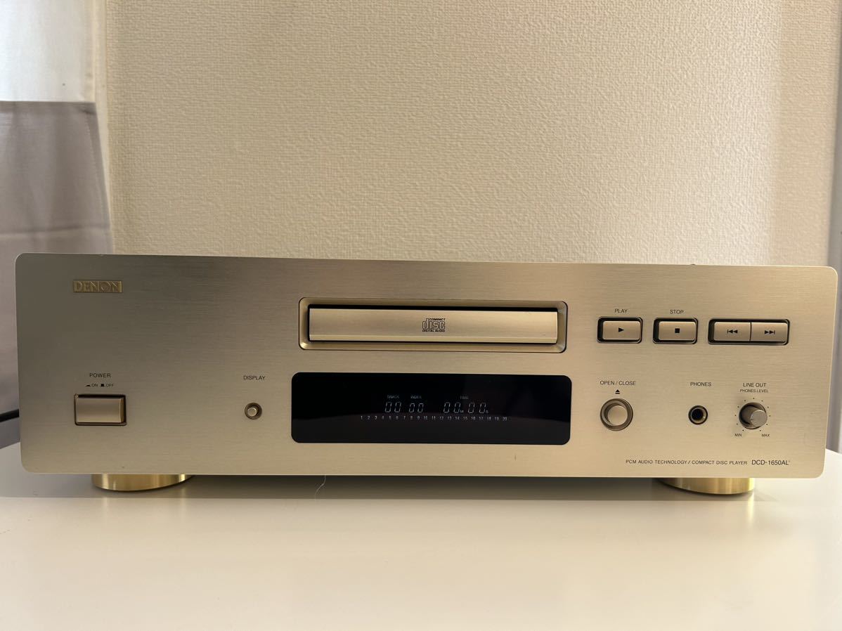 日本コロムビア株式会社（DENON）CDプレーヤーDCD-1650ALデノン