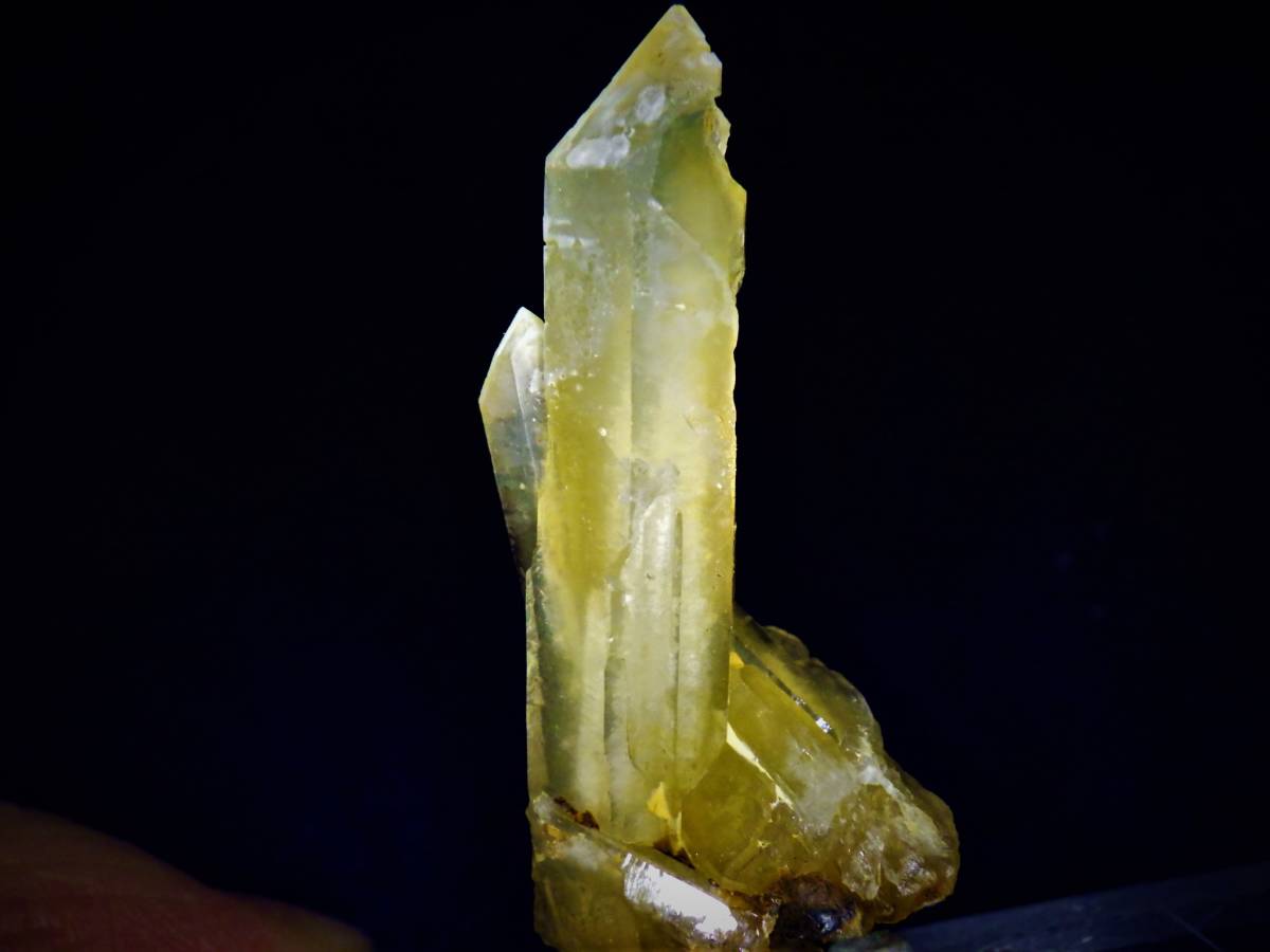 レモン水晶 国産鉱物 奈良県五代松鉱山産 奈良県 国産鉱物標本 五代