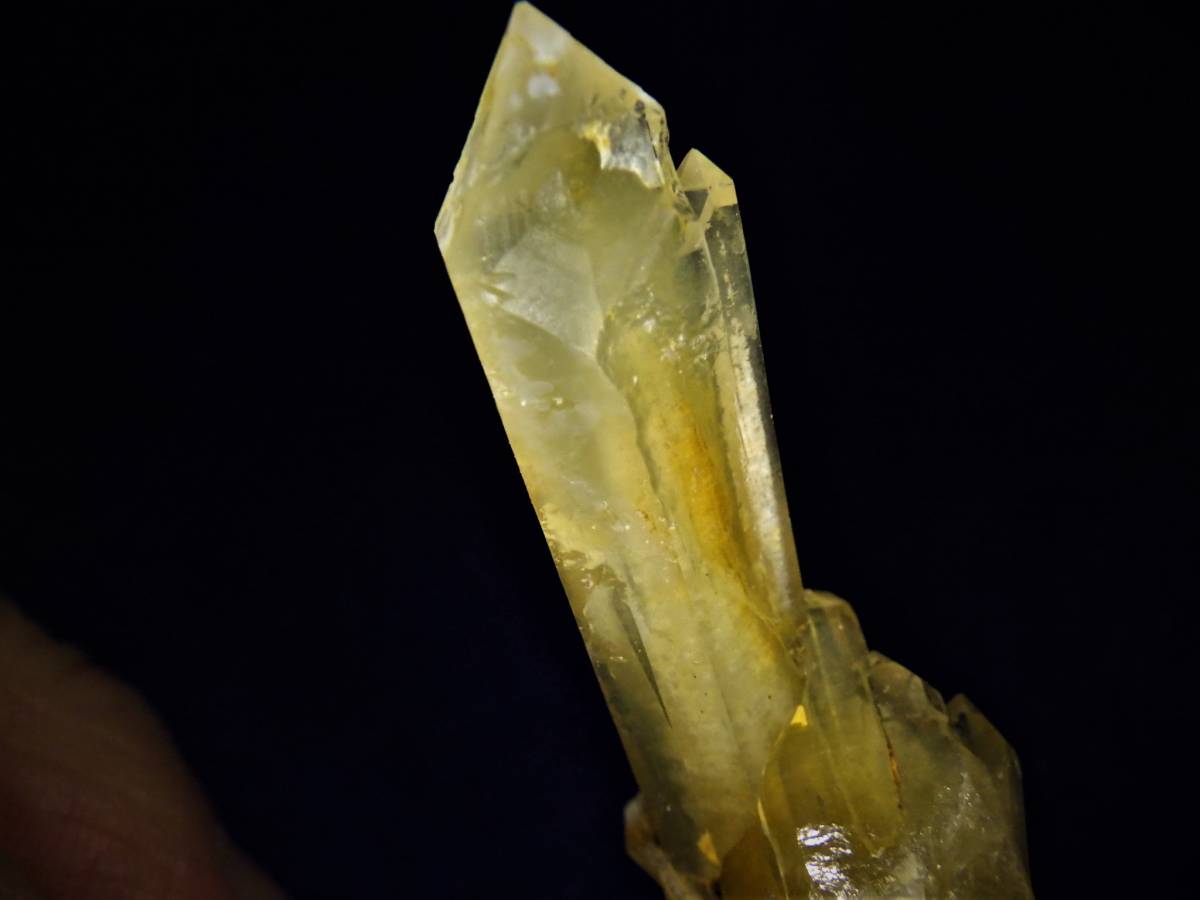 レモン水晶 国産鉱物 奈良県五代松鉱山産 奈良県 国産鉱物標本 五代
