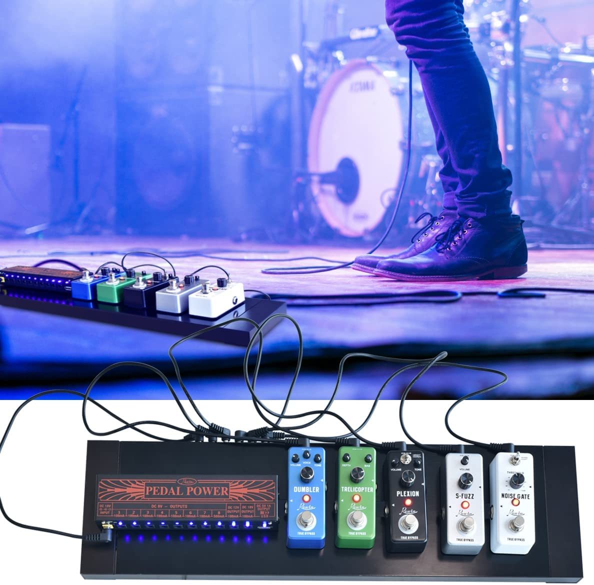 ギターエフェクトペダル用パワーサプライ　Power Supply PW-1