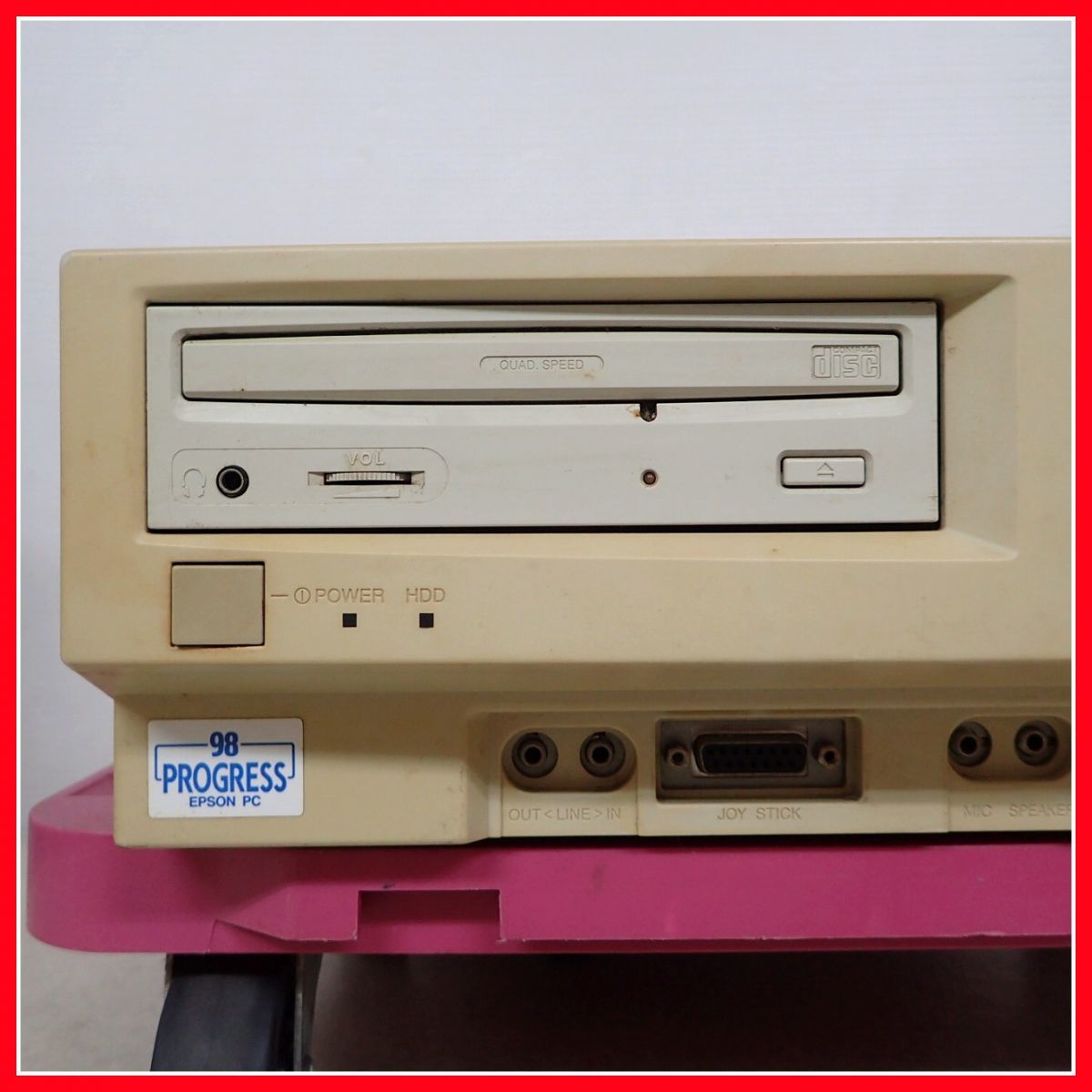 EPSON PC-586RX 本体 レトロPC ジャンク