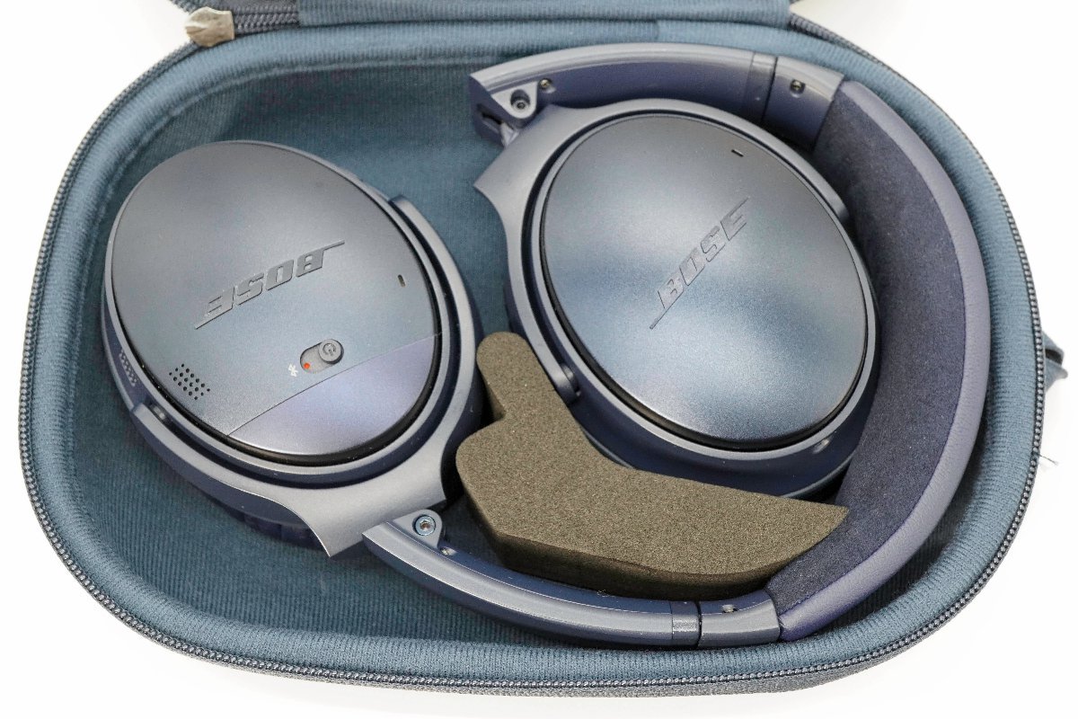 Bose QuietComfort 35 ヘッドホン　ミッドナイトブルー ボーズ、NCワイヤレスヘッドホン「QC35 II」に限定色『ミッドナイト